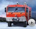 Zátěžové zkoušky nové hasičské TATRY T816