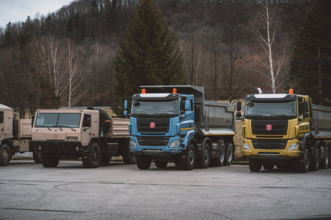 Tatra Trucks v roce 2022 vyrobila více vozů než předloni a dosáhla vyšších tržeb, než plánovala