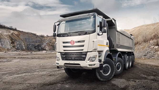 TATRA TRUCKS na veletrhu BAUMA 2016