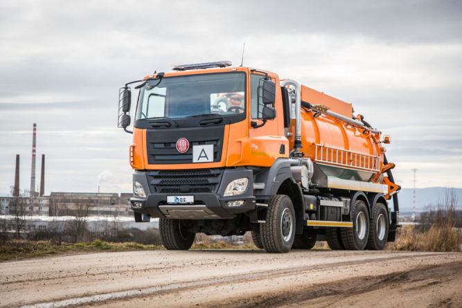 Cisternové komunální nástavby na podvozcích TATRA PHOENIX