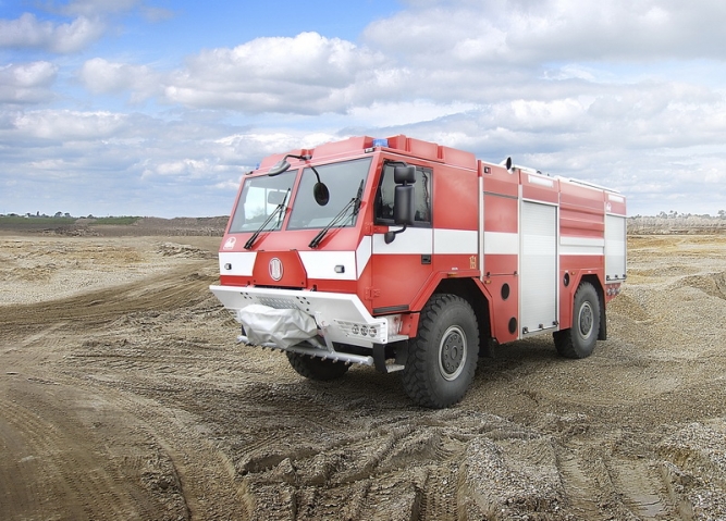 Nová TATRA 4x4 pro hasiče do Hřenska