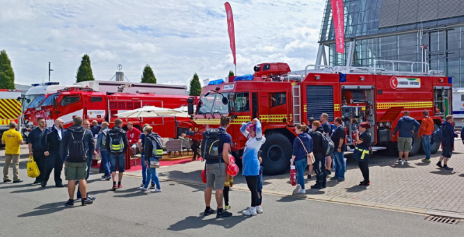 TATRA TRUCKS a její partneři představovali hasičské speciály Tatra na veletrhu Interschutz 2022