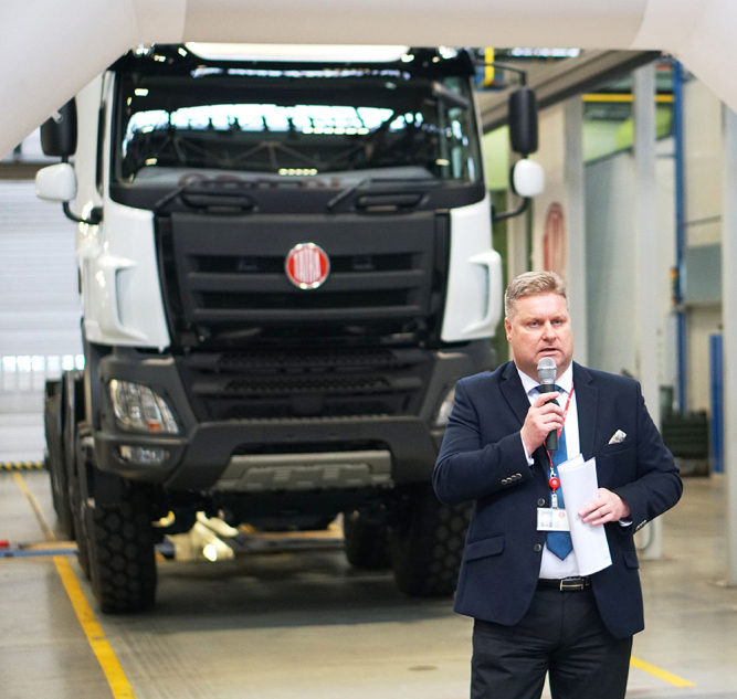 TATRA TRUCKS vyrobila již 10 tisíc vozů pod českými vlastníky