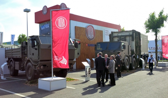 TATRA na veletrhu EUROSATORY 2014