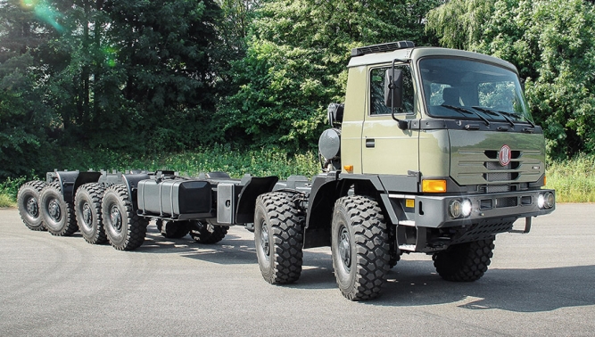 Společnost TATRA TRUCKS realizuje první obnovené dodávky pro indickou armádu