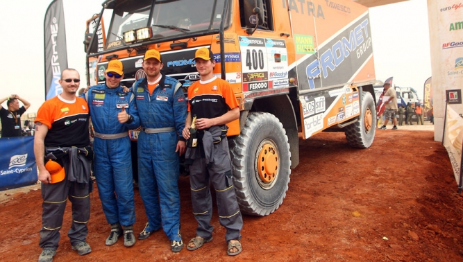 Africa Eco Race 2015 – 100procentní TATRA třetí