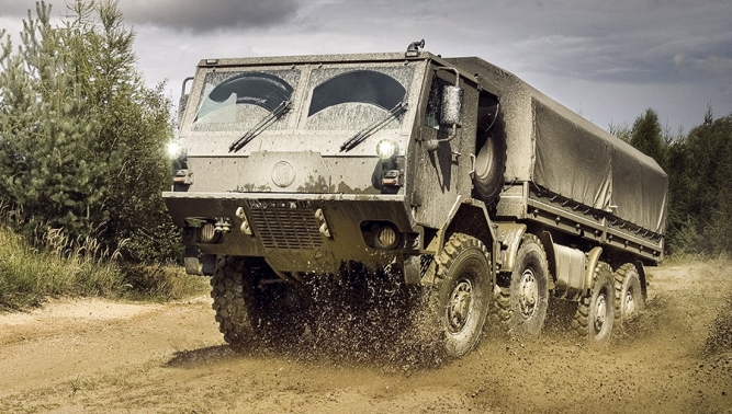 TATRA TRUCKS na veletrhu Defexpo India 2016