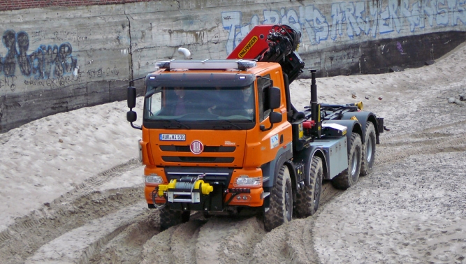 Nasazení vozidla TATRA PHOENIX 8x8 pro účely civilní ochrany v Německu