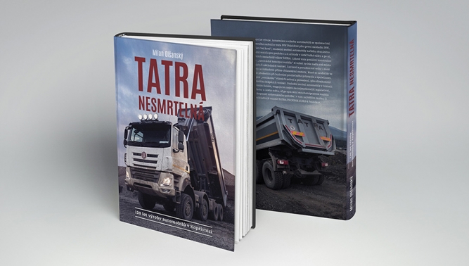 TATRA TRUCKS vydává novou publikaci s názvem TATRA nesmrtelná