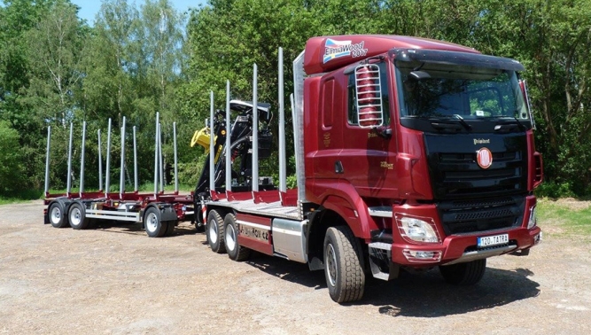 TATRA TRUCKS představí ve světové premiéře vůz TATRA PHOENIX v limitované edici PRÄSIDENT s nástavbou pro lesní práce