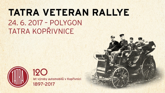 TATRA VETERAN RALLYE 2017 vyvrcholí v Kopřivnici