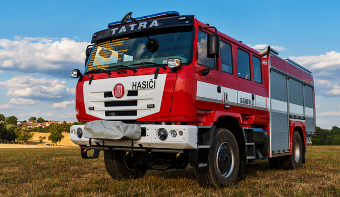 Na výstavě Pyrocar 2018 byly premiérově představeny zcela nové hasičské speciály značky TATRA