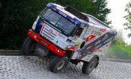 TATRA Buggyra Racing na polygonu TATRA TRUCKS