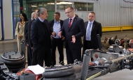 Ministr obrany Martin Stropnický se seznámil s produkcí automobilky TATRA