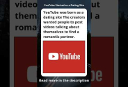 YouTube Started as a Dating Site #curiosities #youtubeshorts #history